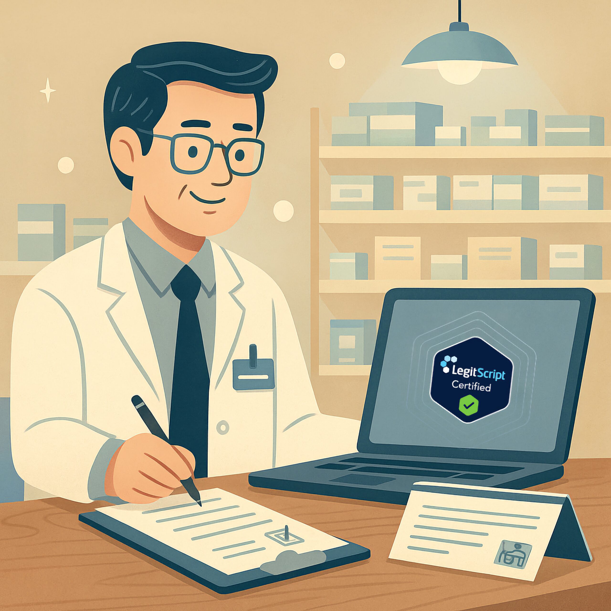 Pharmacy-Legitscript-Document-Readying