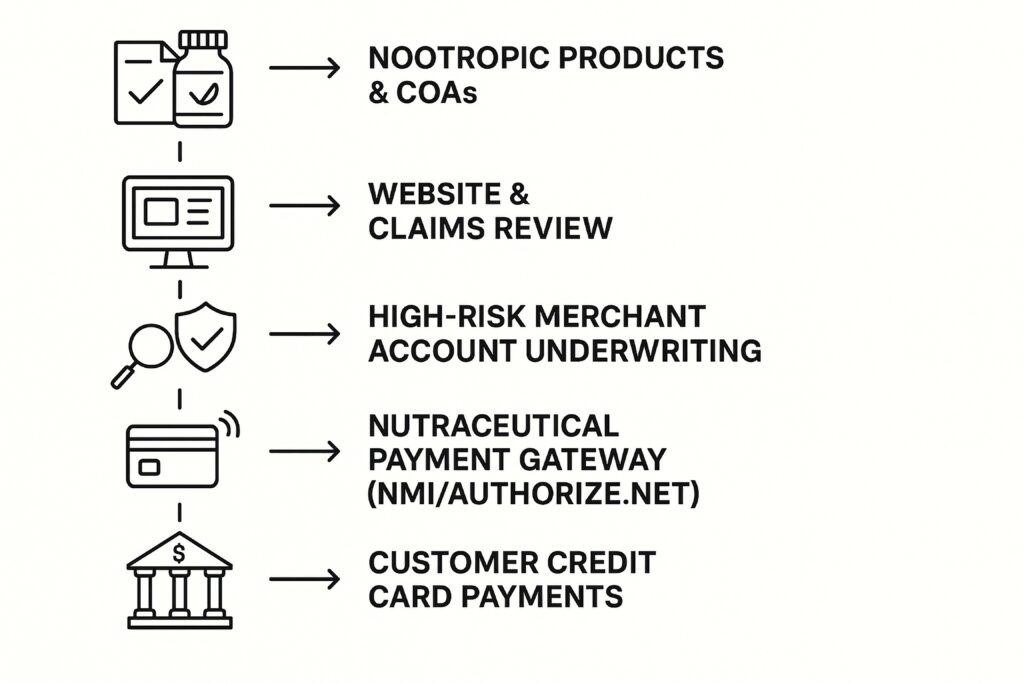 Nootropic-Payment-Processing-Merchant-Flow-Chart