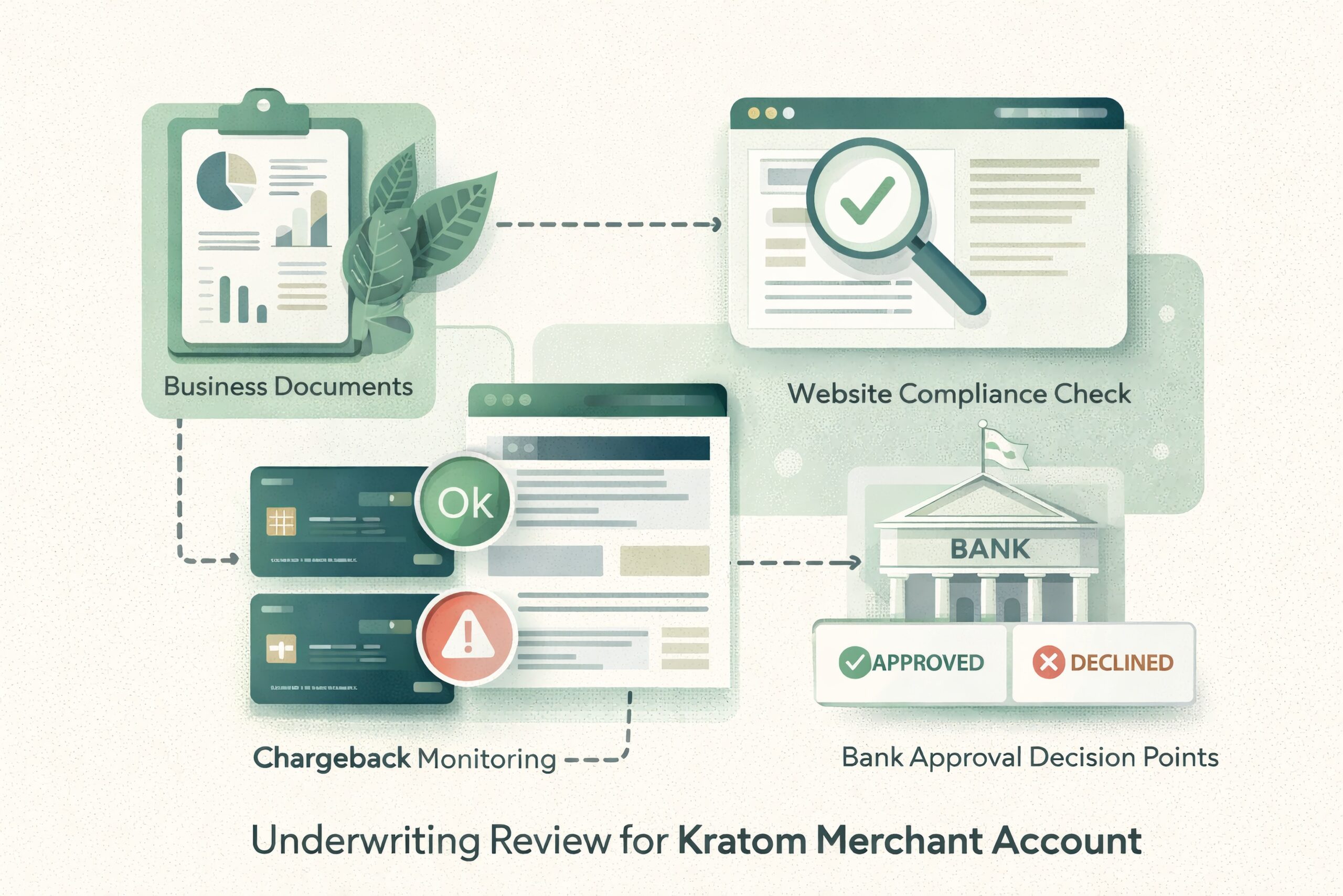 Kratom Merchant Account Requirements Compliance Steps Underwriting Scaled Kratom-Merchant-Account-Requirements-Underwriting-Review